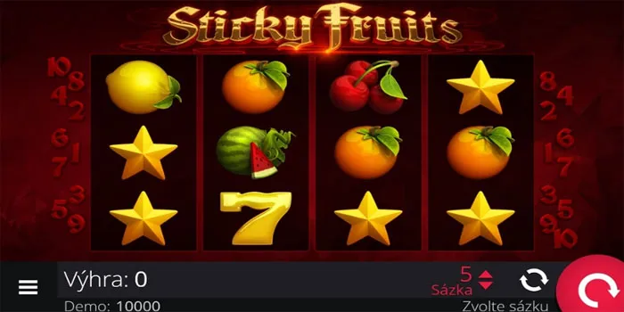 Gameplay-Sticky-Fruits-Slot